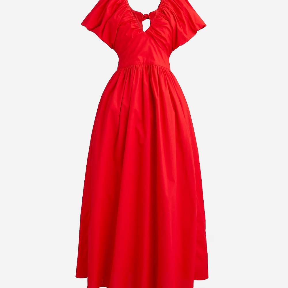 NWT J. Crew Cecily Dress in Cotton Poplin